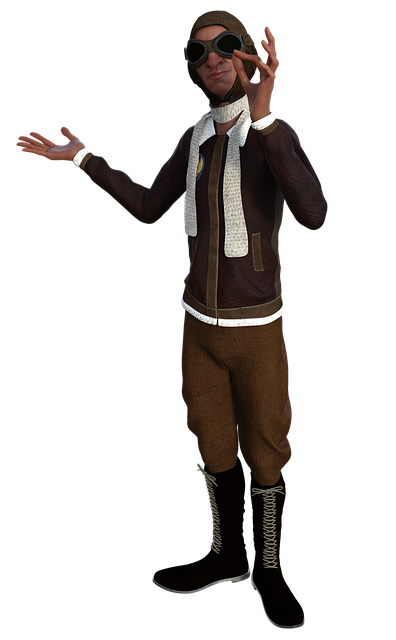 Free male 3d render illustration
