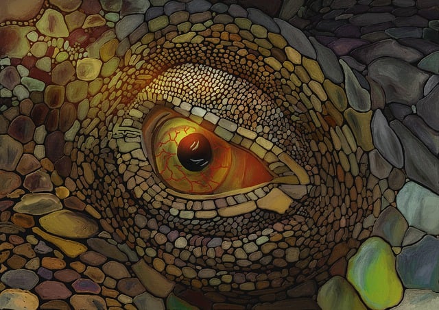 Lagarto, Ojo, Caspa, Fauna Silvestre