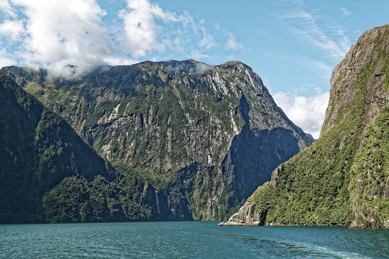 New Zealand Milford Sound Fjord Free Photo On Pixabay