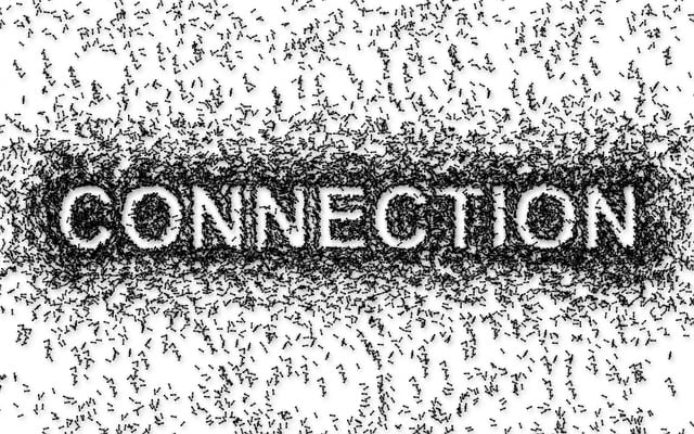 Free community together cooperation illustration