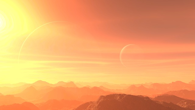 Buitenaardse, Landschap, Planeet