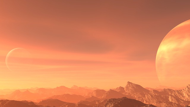 Buitenaardse, Landschap, Planeet