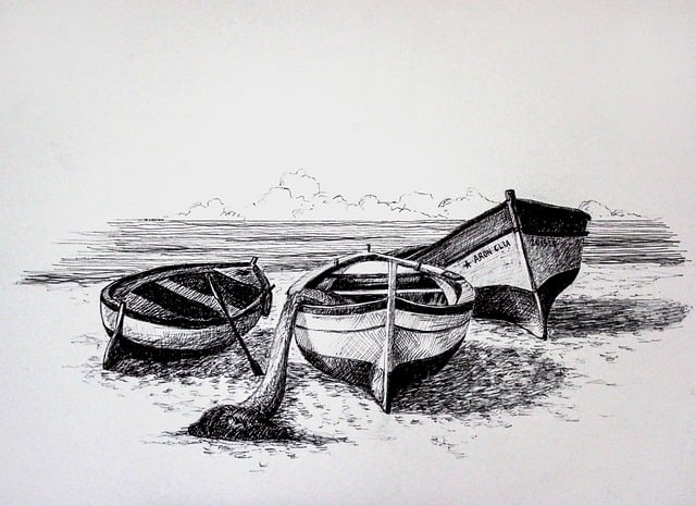 Barcos, Natureza, Mar, Costa, Parar