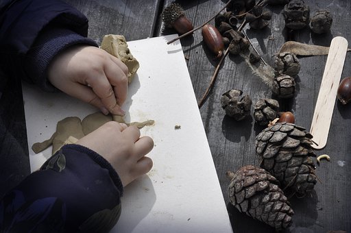 Artesanía, Niño, Las Manos, Niños, Mano