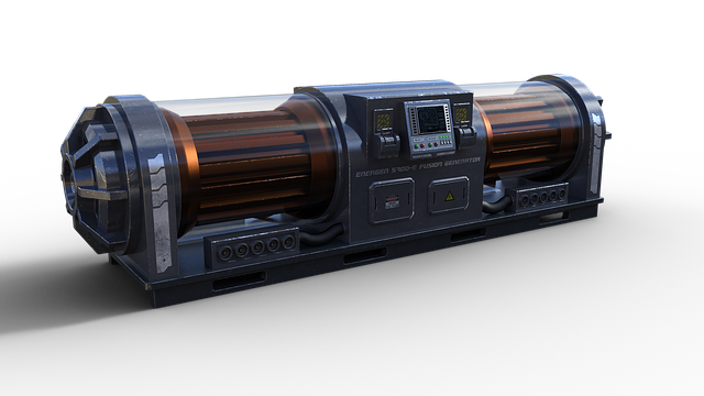 Free generator voltage machine illustration