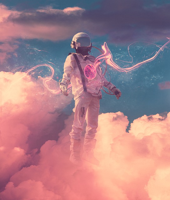 Cer, Astronout, Galaxie, Spaţiu