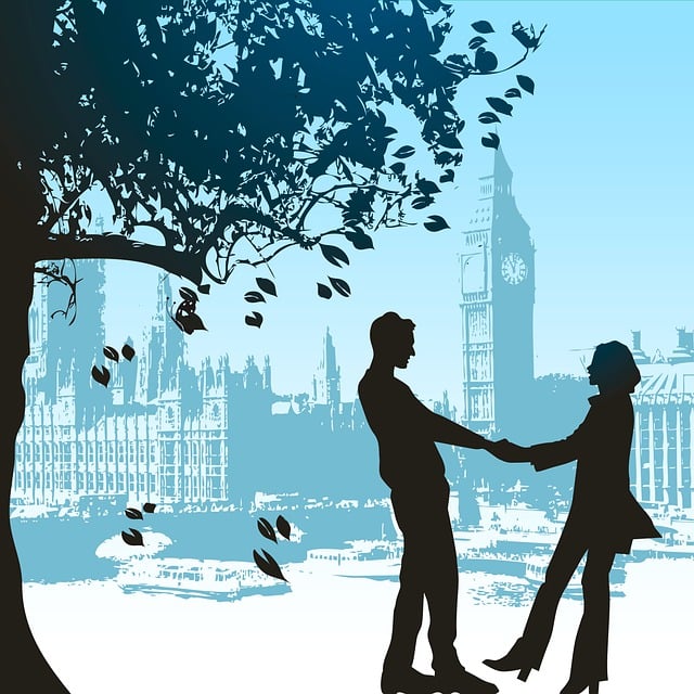Free lovers nature love illustration