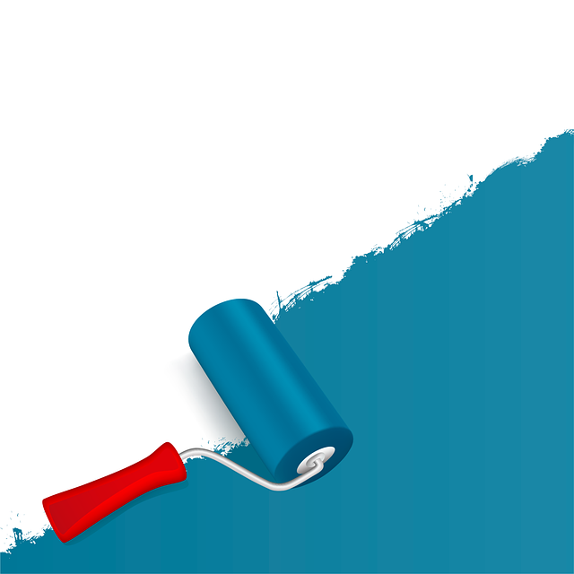 Free ink roll painter illustration