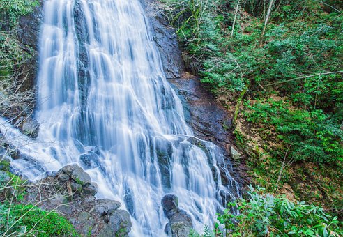 Wasserfall, Natur, Ansicht, Dd, Fällt