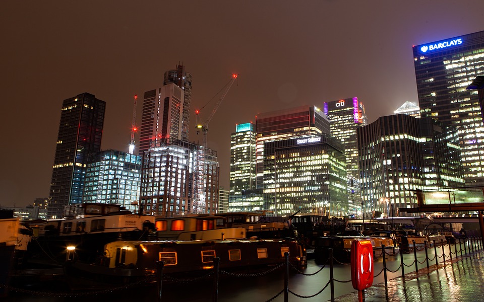 Canary Wharf At Night Cityscape - Free photo on Pixabay