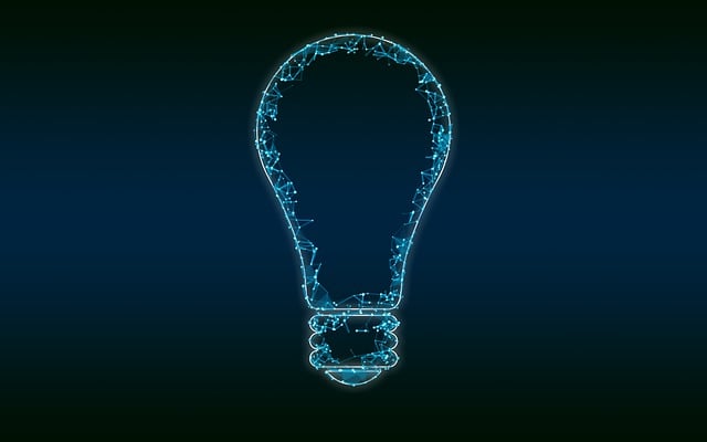 Free idea communication light bulb illustration