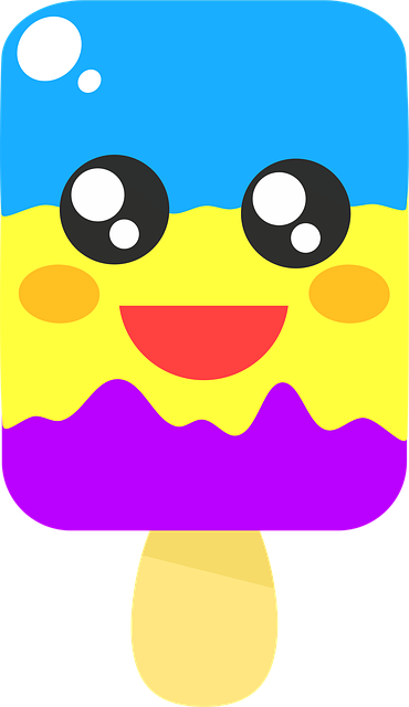 Free Popsicle Cute vector and picture
