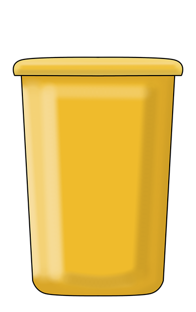 Dump, Container, Container Gelb, Müll