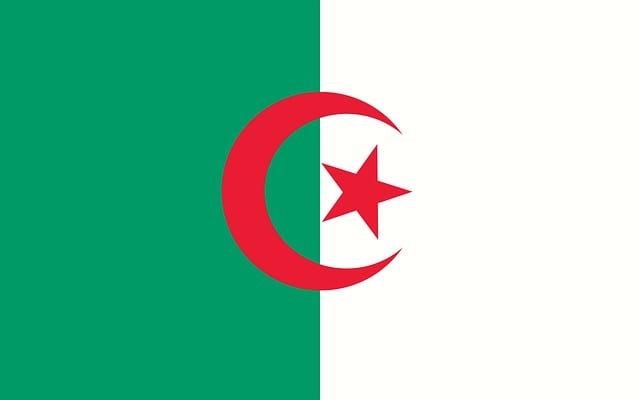 Free algeria flag country vector