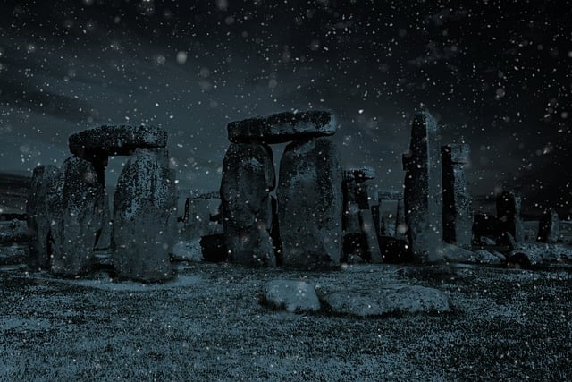 Free stonehenge monument ancient illustration
