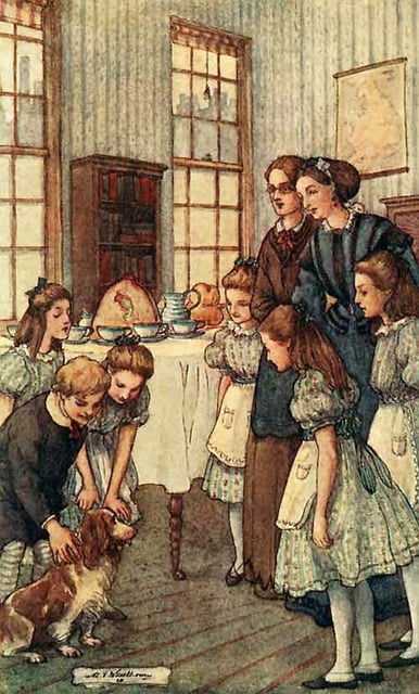 Free vintage school antique illustration