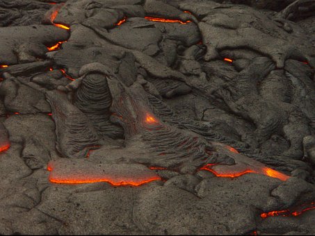 Lava, Hawaii, Vulkan, Kona, Natur, Ø