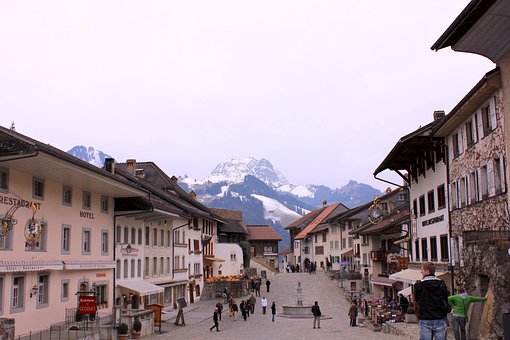 Gruyeres, Schweiz, Turisme, Bybillede