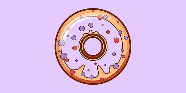 Free donut donut illustration donut drawing illustration