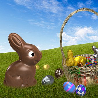 Ostern, Hase, Tier, Natur, Gras, Feder