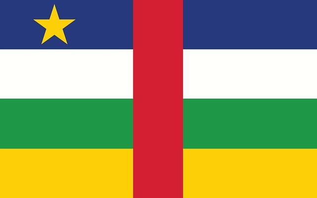 Free central african republic flag country vector