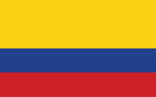 Colombia, Flagg, Land, Colombiansk