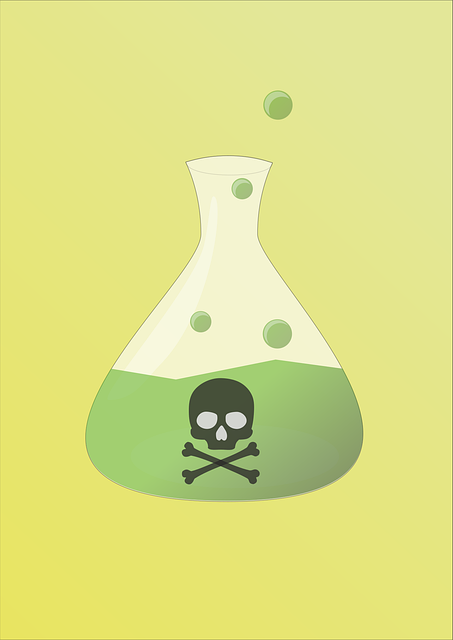 Free Poison Bottle vector and picture
