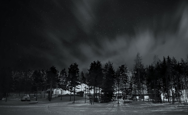 Free Night Clouds photo and picture