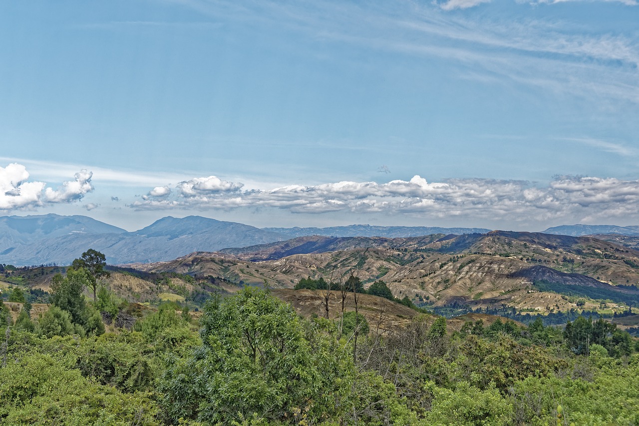 Download free HD stock image of Colombia Mirador Los Monolitos Free Colombia Mirador Los Monolitos photo and picture