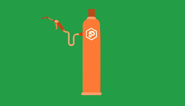Free gas toxic insecticide vector
