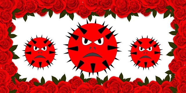 Free coronavirus corona mers illustration