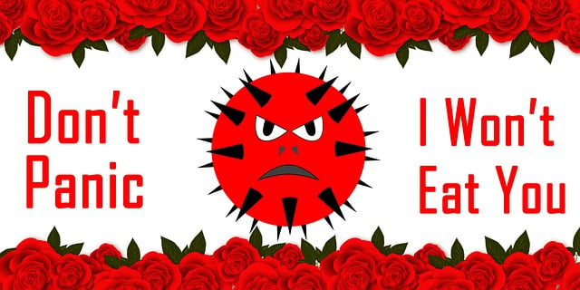 Free coronavirus corona mers illustration