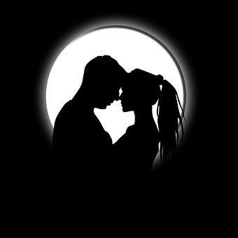 Lua, Amor, Romance, Namorados, Casal