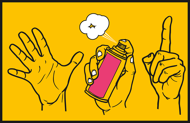 Free hands palm fingers vector