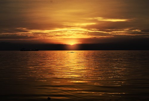 Zonsondergang, Natuur