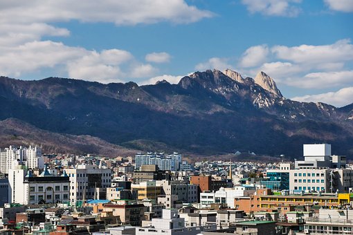Korea, Soul, Bukhansan