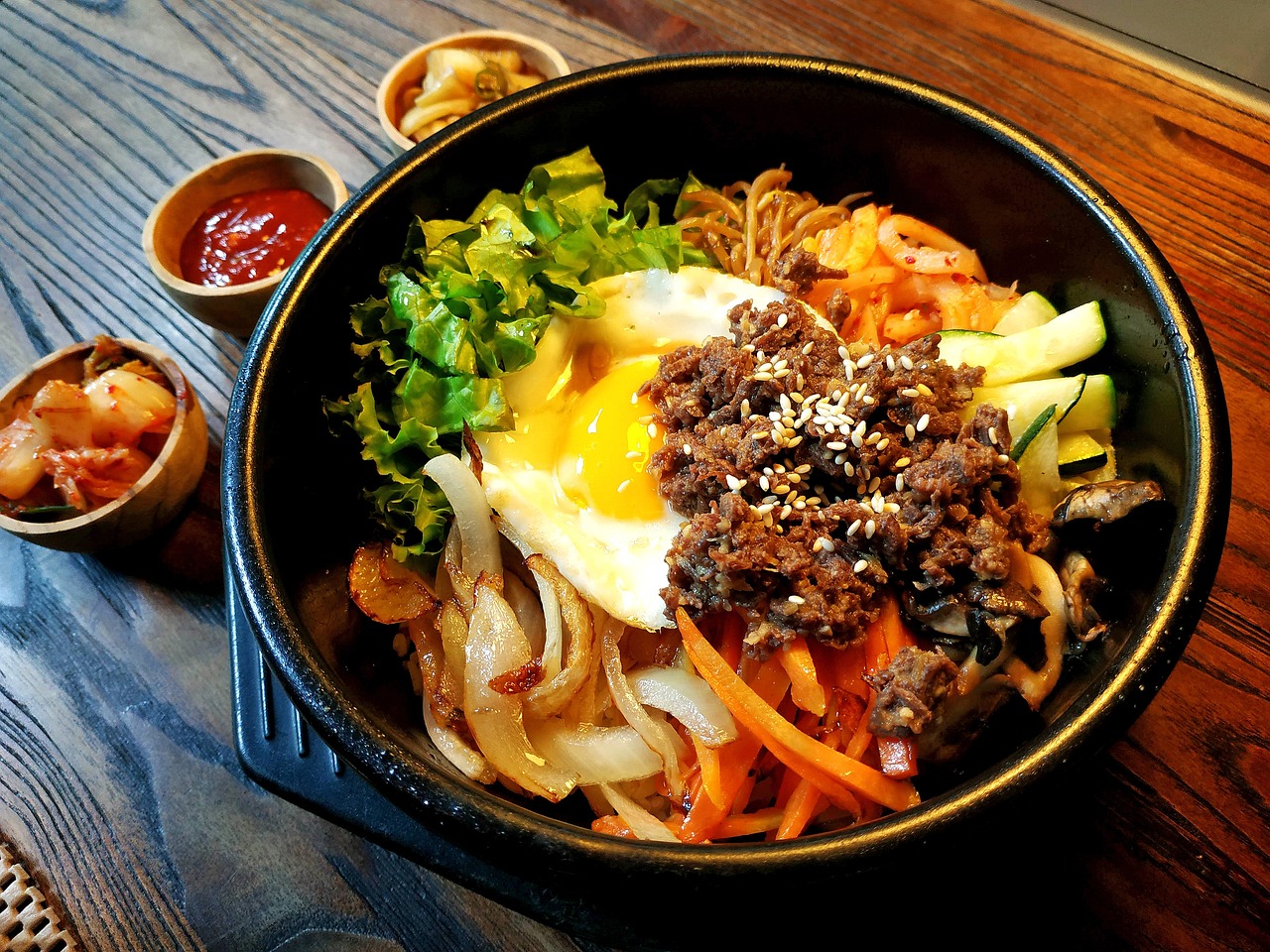 Bibimbap Coreano Comida El Foto Gratis En Pixabay Pixabay