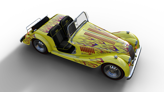 Free old car fast illustration