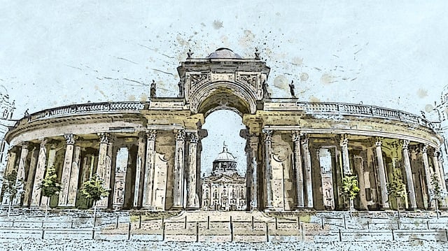 Free architecture old antiquity illustration