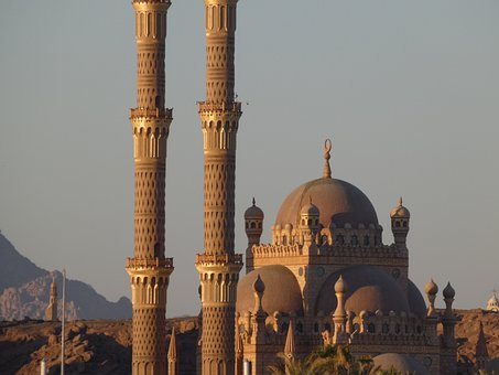 Free Mosque Sunset photo and picture