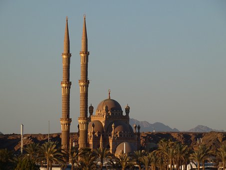 Free Mosque Sunset photo and picture