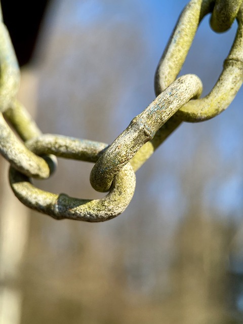 Kette, Metall, Eisen, Rost, Rostig, Alt
