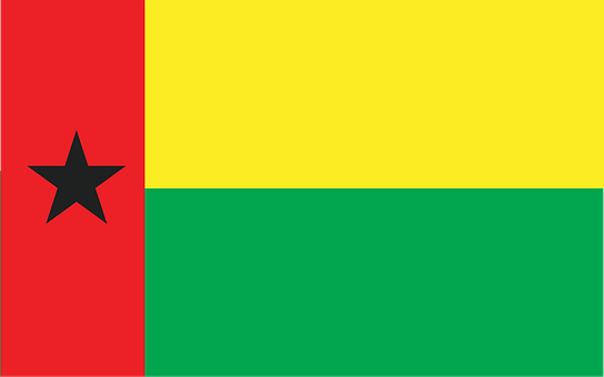Guinea Bissau, Flagg, Land, Gueniansk
