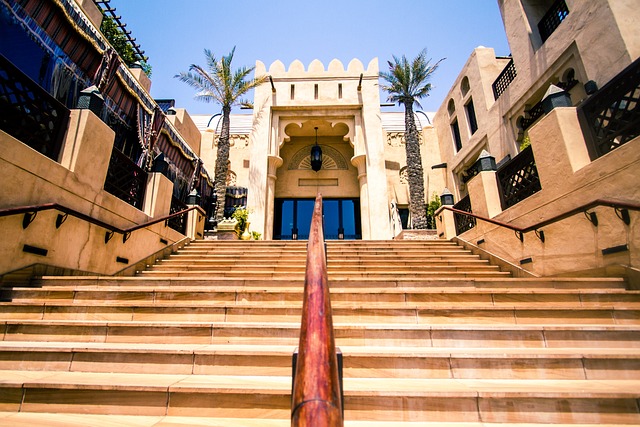 Free Dubai Stairs photo and picture