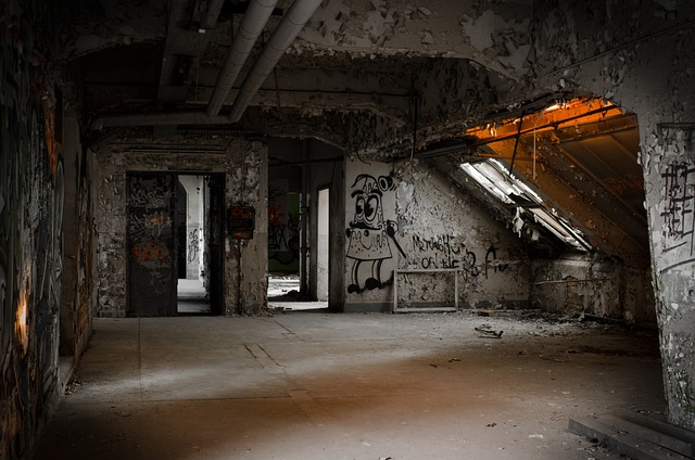 Urban, Street Art, Lost Place, Old, Dark
