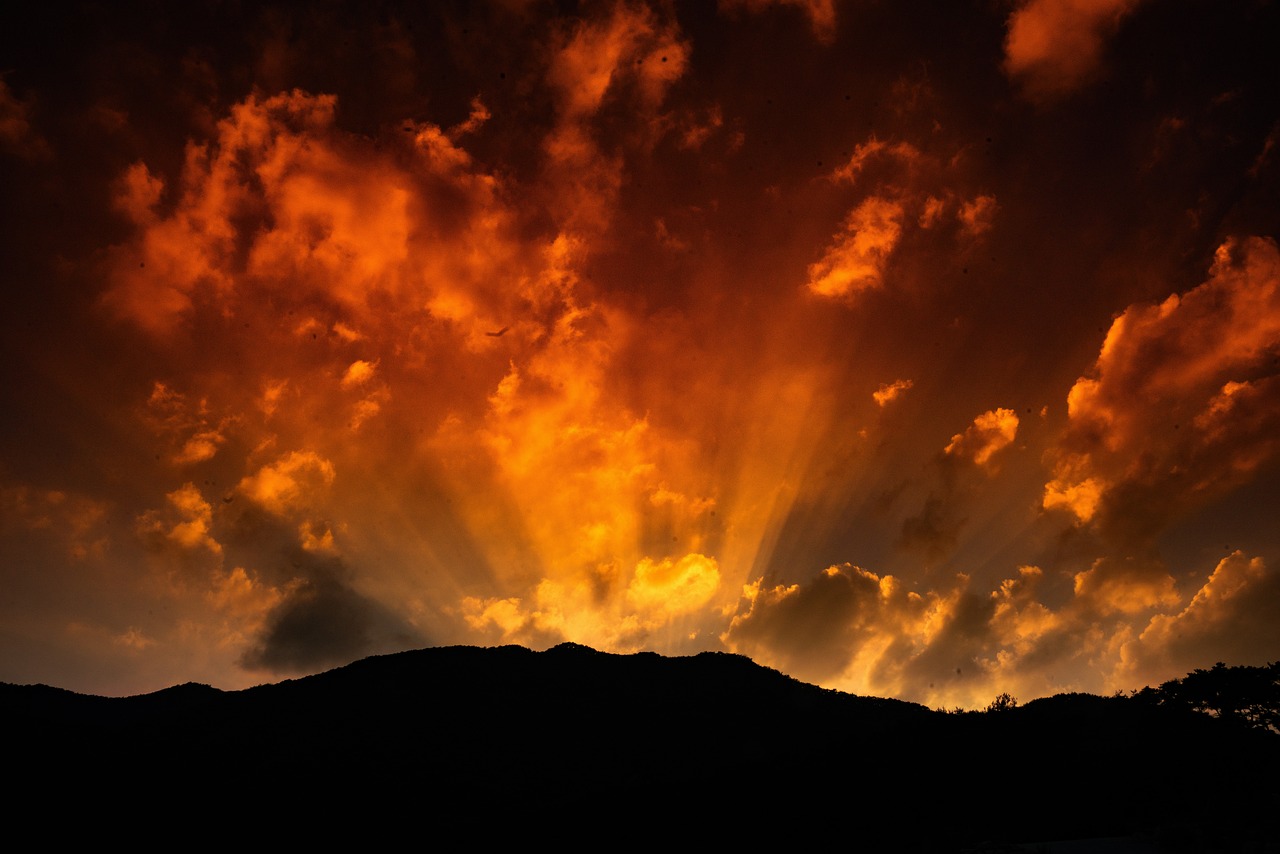 Rouge Peinture Ciel Le Coucher Du - Photo gratuite sur Pixabay - Pixabay