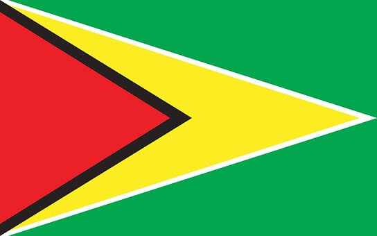 Guyana, Flagg, Land, Guyanese