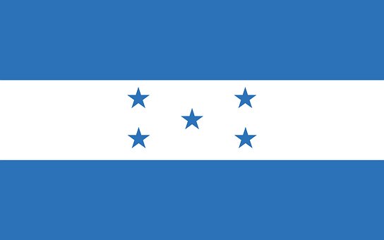 Honduras, Flagg, Land, Honduran