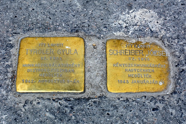 Stolpersteine, Gunterdemnig, Budapest