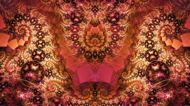 Download free HD stock image of Fractal Abstract Free fractal abstract pattern illustration